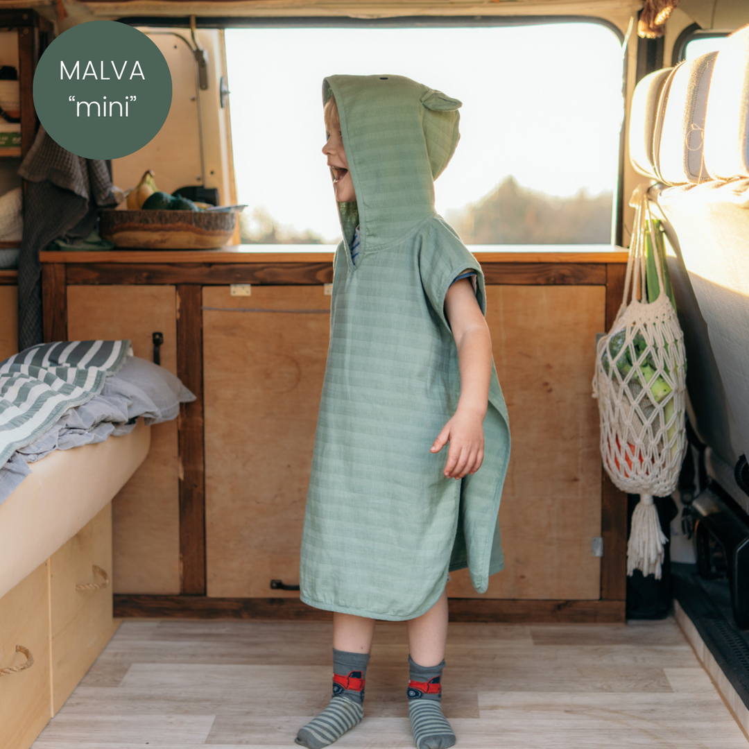 KINDERPONCHO MALVA