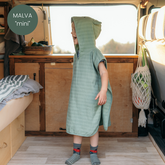KINDERPONCHO MALVA
