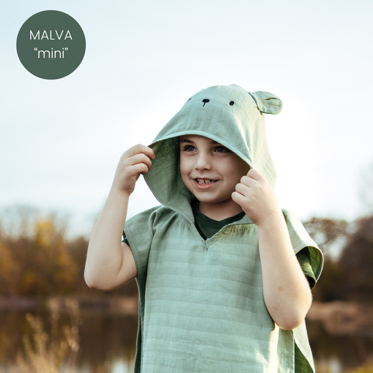 KINDERPONCHO MALVA