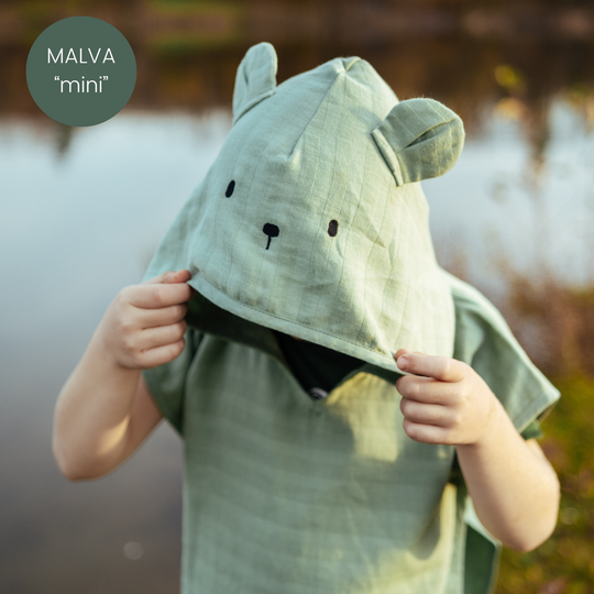 KINDERPONCHO MALVA