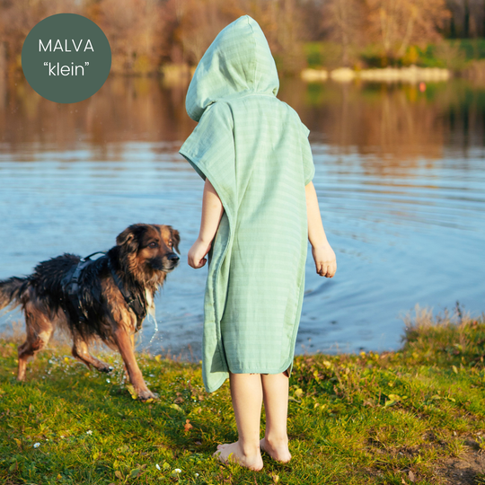KINDERPONCHO MALVA