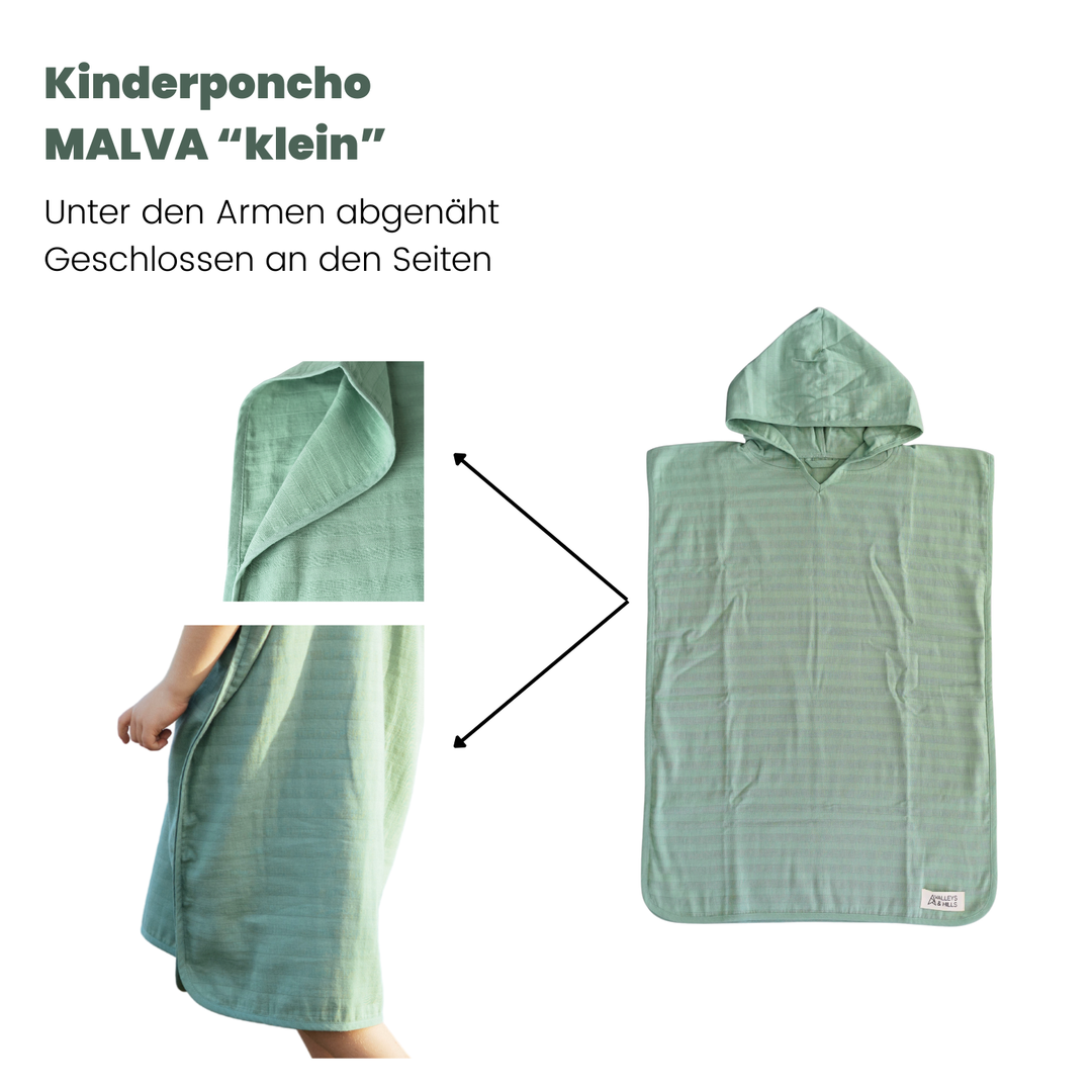 KINDERPONCHO MALVA