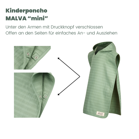 KINDERPONCHO MALVA