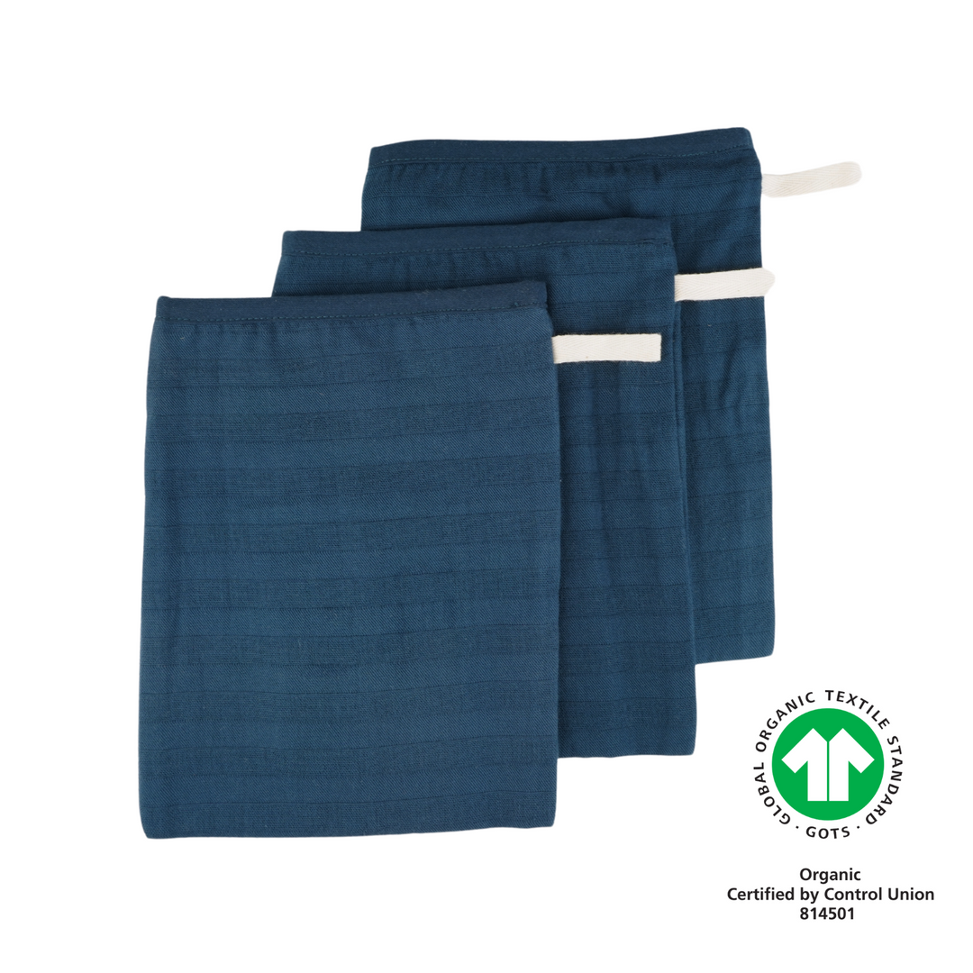 WASCHHANDSCHUH LINNEA // 3er Set